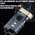 A11 Multifunktions-Mini-tragbare Taschenlampe mit zwei LEDs, A11 – Bild 13