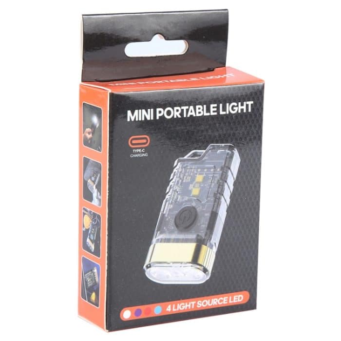 A11 Multifunktions-Mini-tragbare Taschenlampe mit zwei LEDs, A11 – Bild 3