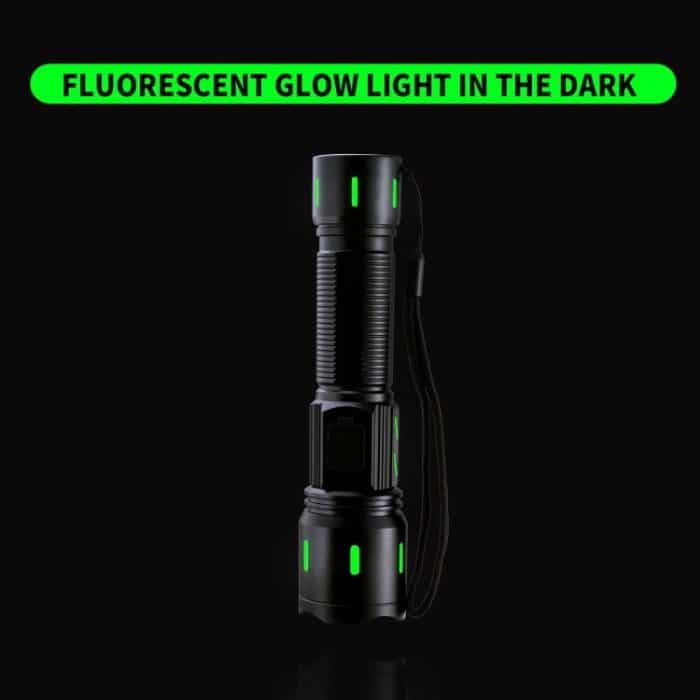 A800 20W Spotlight 2000LM USB wiederaufladbare LED-Taschenlampe, A800 – Bild 5