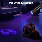 Mini-Taschenlampe mit 9 LEDs und 395 nm zur Erkennung von UV-Strahlen, 9 LEDs UV-ray – Bild 5