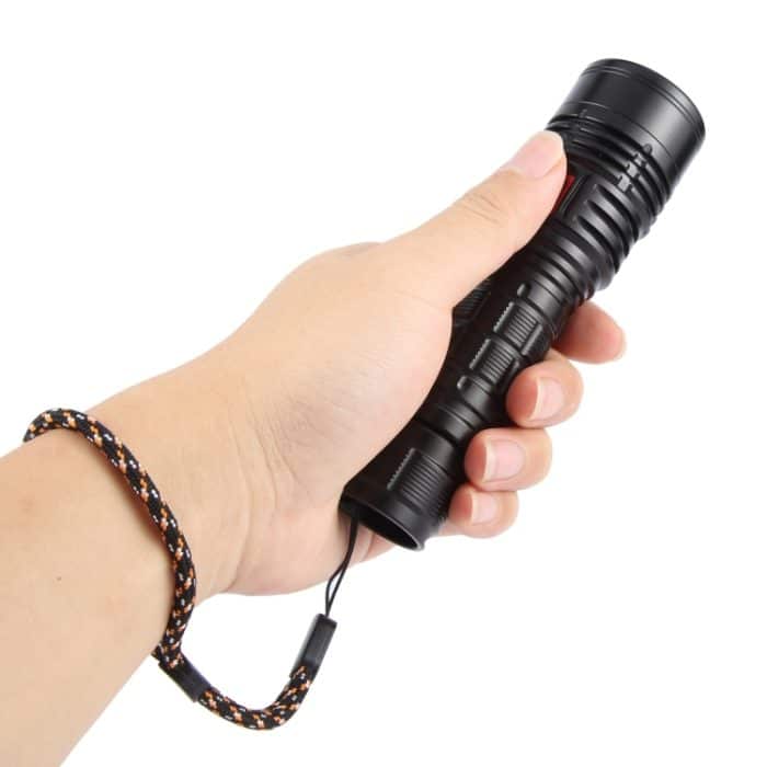 813 T40 1200LM wiederaufladbare USB-LED-Taschenlampe, 813 – Bild 5