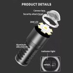 S2302 30W 1600LM Hochleistungs-Teleskop-Zoom-Taschenlampe, S2302 – Bild 8