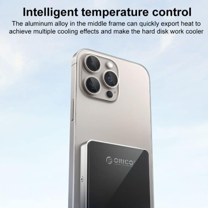 ORICO AP30-G2 M.2 2230 10 Gbit/s USB-C/Typ-C-Anschluss Magnetisches Festplattengehäuse – Bild 5