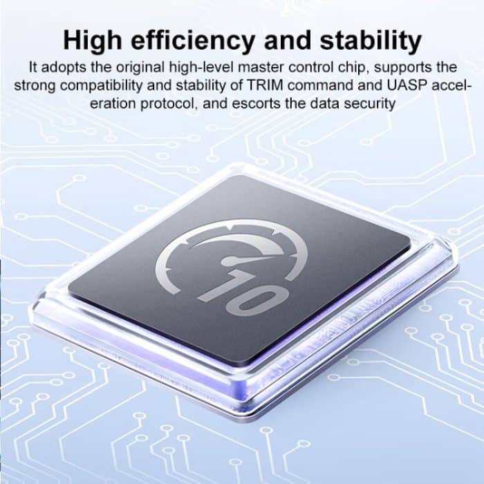 ORICO AXM2S-G2 10 Gbit/s M.2 NVMe SSD-Gehäuse mit 2-in-1 Typ-C + USB-A-Datenkabel – Bild 3