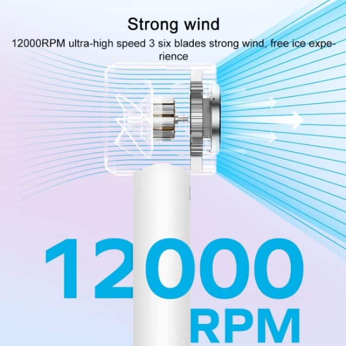 MOMAX IF15W Ultra Freeze Ice Pack Hand-Hochgeschwindigkeitsventilator – Bild 4