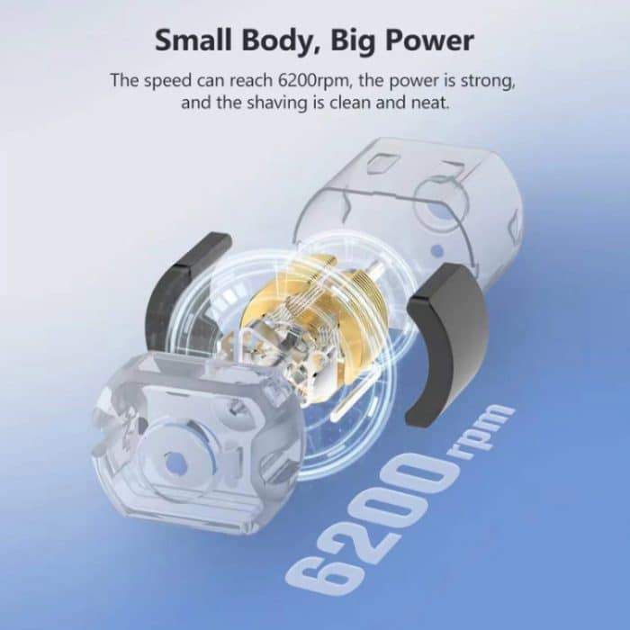 Multifunktionaler elektrischer wiederaufladbarer Mini-Haarschneider – Bild 10