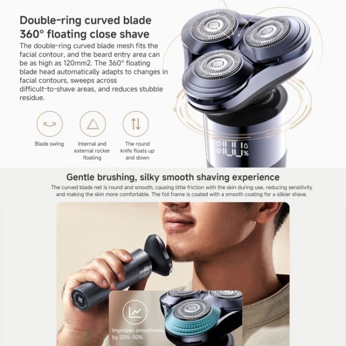 Xiaomi Mijia Elektrorasierer S302 – Bild 3