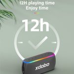 Xdobo X8 III BT5.3 IPX7 Kabelloser Lautsprecher mit RGB-Licht, unterstützt Bluetooth/TF-Karte/USB/AUX, X8 III – Bild 4