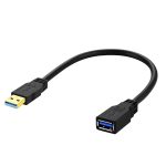 USB 3.0-Buchse auf USB 3.0-Stecker, PVC-Kabel, 0.3m, 0.6m, 1m, 2m