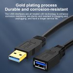 USB 3.0-Buchse auf USB 3.0-Stecker, PVC-Kabel, 0.3m, 0.6m, 1m, 2m – Bild 2