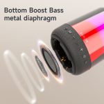 Zealot S66M RGB Rhythmisches Licht – Kabelloser Karaoke-Lautsprecher, Single Mic, Dual Mic – Bild 4