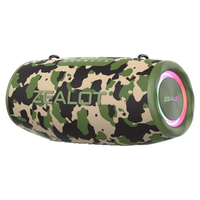 EDA006551001A.jpg Zealot S87 80W Tragbarer Outdoor-Bluetooth-Lautsprecher mit RGB-Licht, S87 – Bild 1