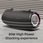 Zealot S87 80W Tragbarer Outdoor-Bluetooth-Lautsprecher mit RGB-Licht, S87 – Bild 4
