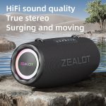Zealot S87 80W Tragbarer Outdoor-Bluetooth-Lautsprecher mit RGB-Licht, S87 – Bild 5