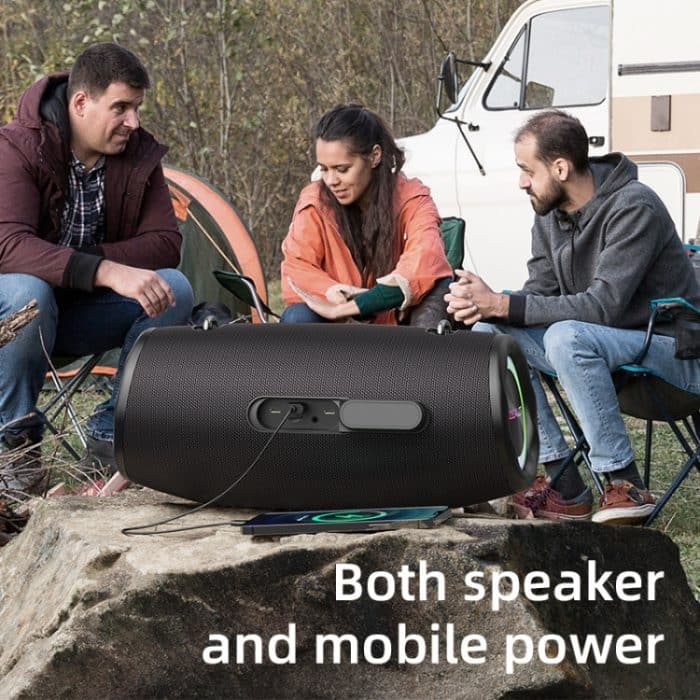 Zealot S87 80W Tragbarer Outdoor-Bluetooth-Lautsprecher mit RGB-Licht, S87 – Bild 7