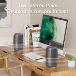 Zealot S61M RGB Rhythmisches Licht – Kabelloser Karaoke-Lautsprecher, Single Mic, Dual Mic – Bild 9