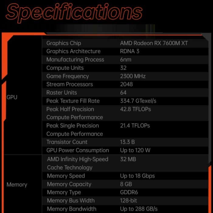 ONE-NETBOOK OneXGPU AMD Radeon RX 7600M XT 8 GB tragbares Erweiterungsdock, OneXGPU – Bild 11