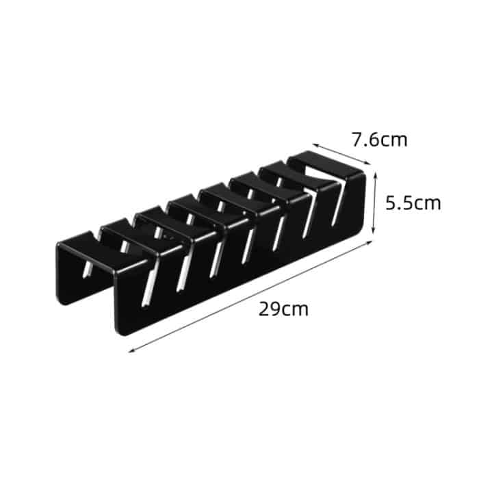 YX101 Acryl-Baseballkappenständer bietet Platz für 7 Baseballkappen – Bild 3