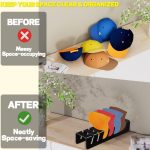 YX101 Acryl-Baseballkappenständer bietet Platz für 7 Baseballkappen – Bild 5