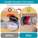 YX102 Aufbewahrungsregal für Becherdeckel aus Acryl – Bild 6