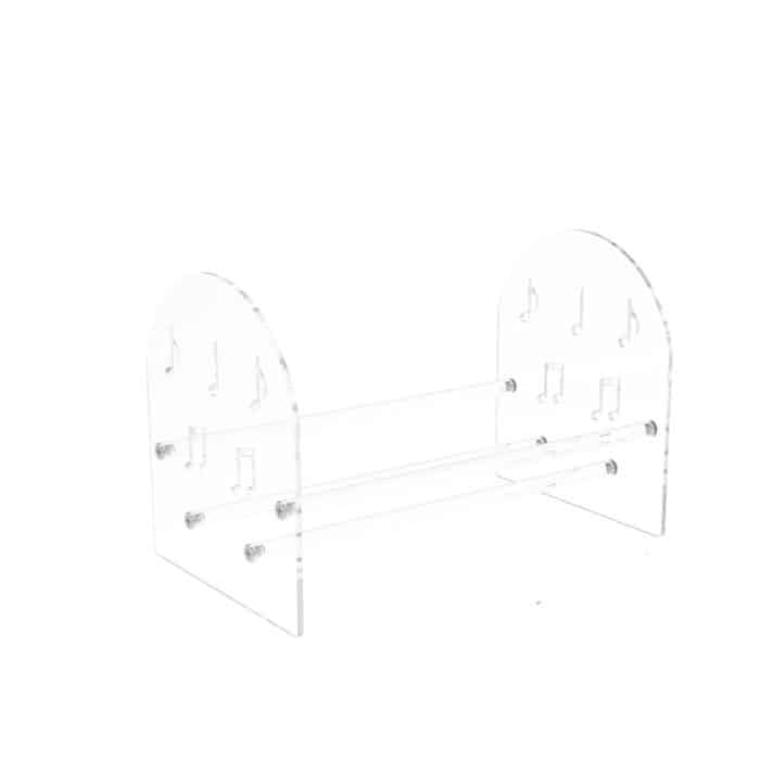 YX107 Präsentationsständer aus Acryl für Vinyl-Schallplatten – Bild 2