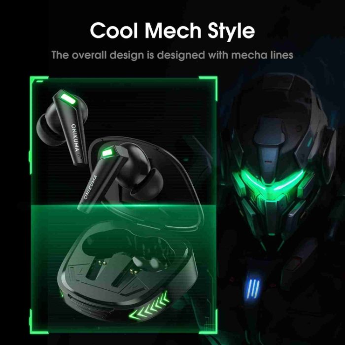 ONIKUMA T308 TWS Kabelloser Bluetooth 5.3-Kopfhörer mit Mikrofon, T308 – Bild 3