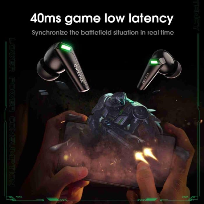 ONIKUMA T308 TWS Kabelloser Bluetooth 5.3-Kopfhörer mit Mikrofon, T308 – Bild 5