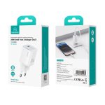 USAMS CC248 20 W USB-C / Typ-C GaN-Schnellladegerät, EU-Stecker, CC248 – Bild 3