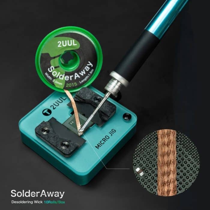 2UUL Soldera Away 1,5 m Entlötlitze – Bild 5