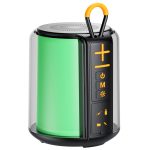 AEC S16 Tragbarer LED-Licht-Regenbogen-RGB-Bluetooth-TWS-Lautsprecher, S16