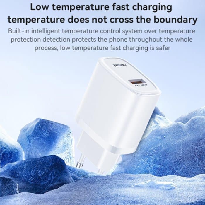 Yesido YC66 PD 18W USB-Schnellladegerät, EU Plug – Bild 7