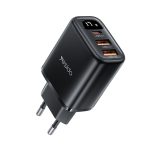 Yesido YC67 17W USB / Typ-C + Dual USB Digital Display Ladegerät, YC67