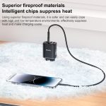 Yesido YC67 17W USB / Typ-C + Dual USB Digital Display Ladegerät, YC67 – Bild 5