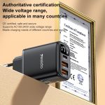 Yesido YC67 17W USB / Typ-C + Dual USB Digital Display Ladegerät, YC67 – Bild 7