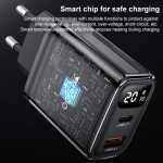 Yesido YC68 20W USB-C / Typ-C + USB-Digitalanzeige-Ladegerät, EU Plug – Bild 6