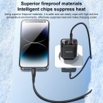 Yesido YC69 30 W USB + Dual USB-C / Typ-C Digital Display Ladegerät, Spezifikation: EU Stecker, YC69 – Bild 7