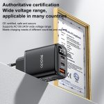 Yesido YC69 30 W USB + Dual USB-C / Typ-C Digital Display Ladegerät, Spezifikation: EU Stecker, YC69 – Bild 8