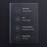 ORICO MINI-U32L 3 in 1 USB Mini HUB Adapter, MINI-U32L – Bild 4