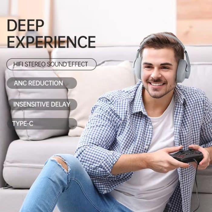 BT048 ANC-Rauschunterdrückung Bluetooth 5.3 Kabelloses Headset – Bild 8