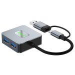 BYL-2320 4-in-2 USB + USB-C / Typ-C auf USB 3.2 4-Port-HUB-Adapter, BYL-2320 – Bild 2
