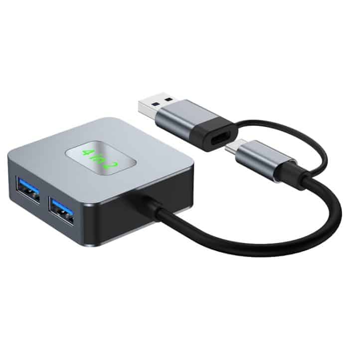 BYL-2320 4-in-2 USB + USB-C / Typ-C auf USB 3.2 4-Port-HUB-Adapter, BYL-2320 – Bild 2