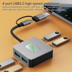 BYL-2320 4-in-2 USB + USB-C / Typ-C auf USB 3.2 4-Port-HUB-Adapter, BYL-2320 – Bild 4
