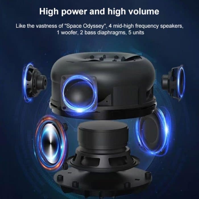 LP90 40W Kabelloser Bluetooth RGB LED-Lautsprecher – Bild 7