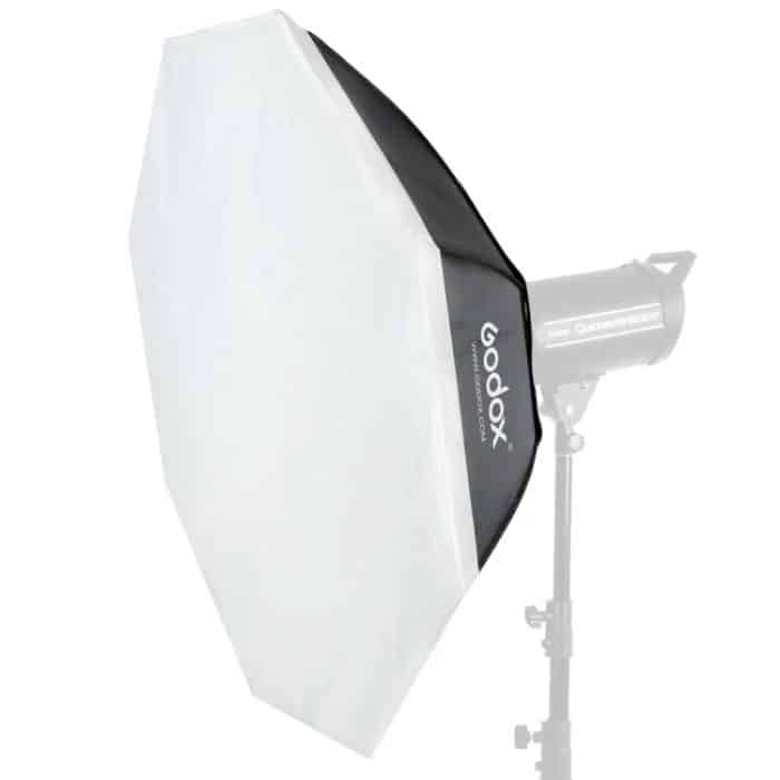 Godox Octagon Softbox Blitz Speedlite Studio Fotolicht Softbox mit Bowens Halterung, 95cm, 120cm, 140cm – Bild 3