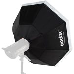 Godox Octagon Softbox Blitz Speedlite Studio Fotolicht Softbox mit Bowens Halterung, 95cm, 120cm, 140cm – Bild 4
