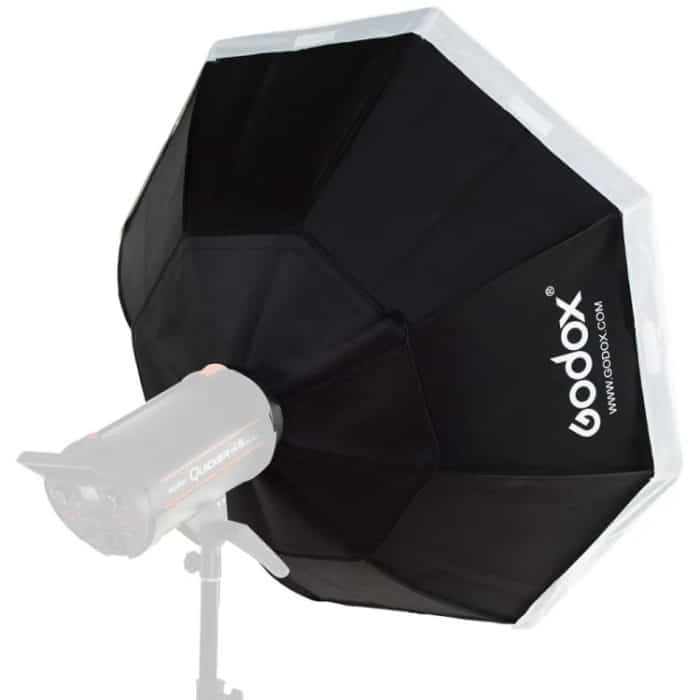 Godox Octagon Softbox Blitz Speedlite Studio Fotolicht Softbox mit Bowens Halterung, 95cm, 120cm, 140cm – Bild 4