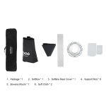 Godox Octagon Softbox Blitz Speedlite Studio Fotolicht Softbox mit Bowens Halterung, 95cm, 120cm, 140cm – Bild 8