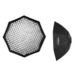 Godox Octagon Honeycomb Grid Softbox mit Bowens-Halterung, 95cm, 120cm, 140cm