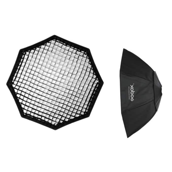 Godox Octagon Honeycomb Grid Softbox mit Bowens-Halterung, 95cm, 120cm, 140cm – Bild 1