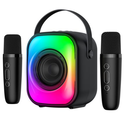 ONIKUMA L7 5W Karaoke-Bluetooth-Lautsprecher mit 2 Mikrofonen